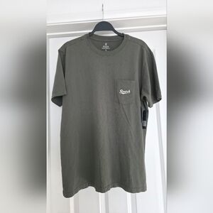 Roark Short-Sleeve Pocket Tee in Olive